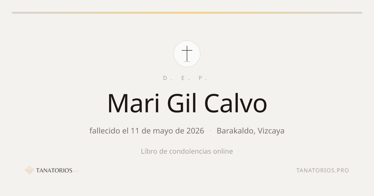 Memorial de Mari Gil Calvo