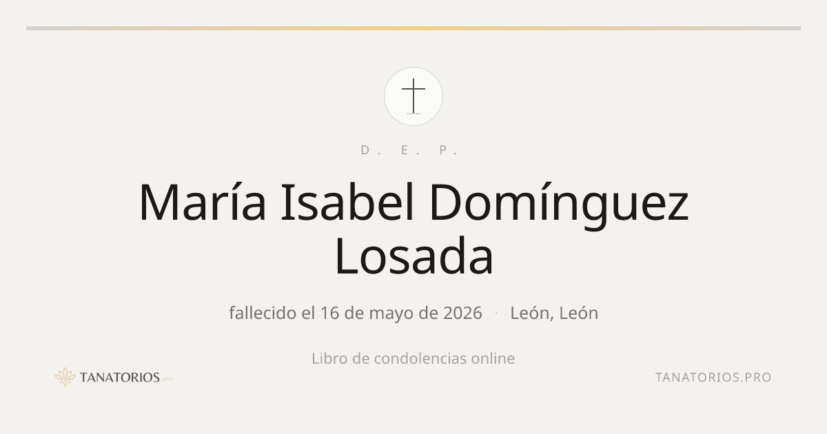 Memorial de María Isabel Domínguez Losada