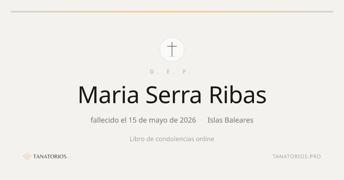 Memorial de Maria Serra Ribas