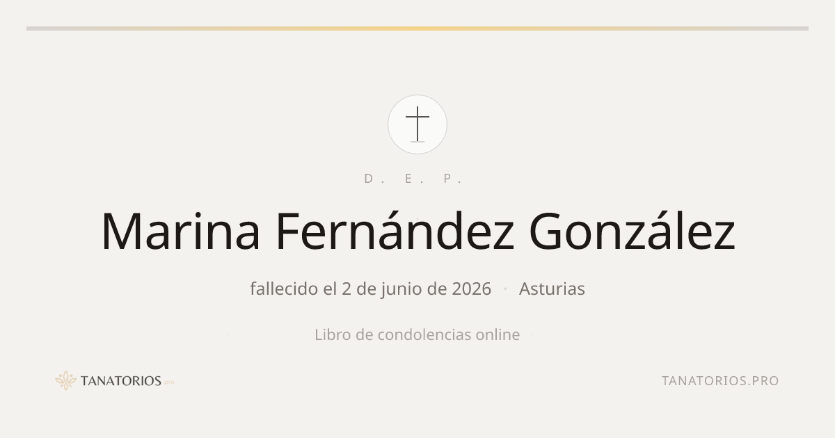Memorial de Marina Fernández González