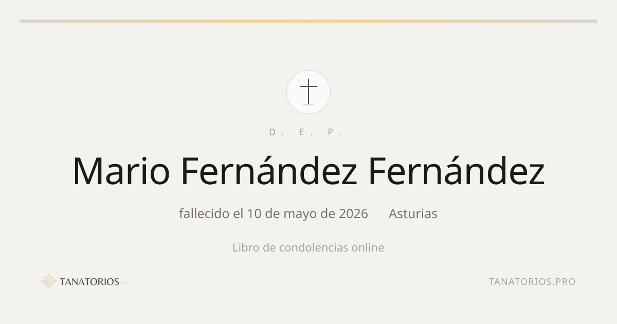 Memorial de Mario Fernández Fernández
