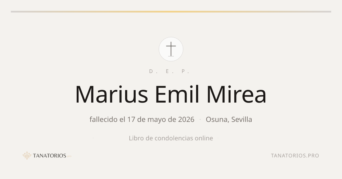 Memorial de Marius Emil Mirea
