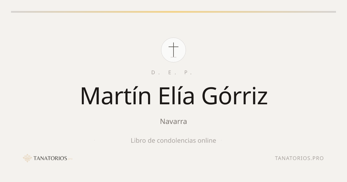 Memorial de Martín  Elía Górriz