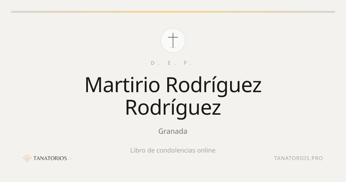 Memorial de Martirio Rodríguez Rodríguez