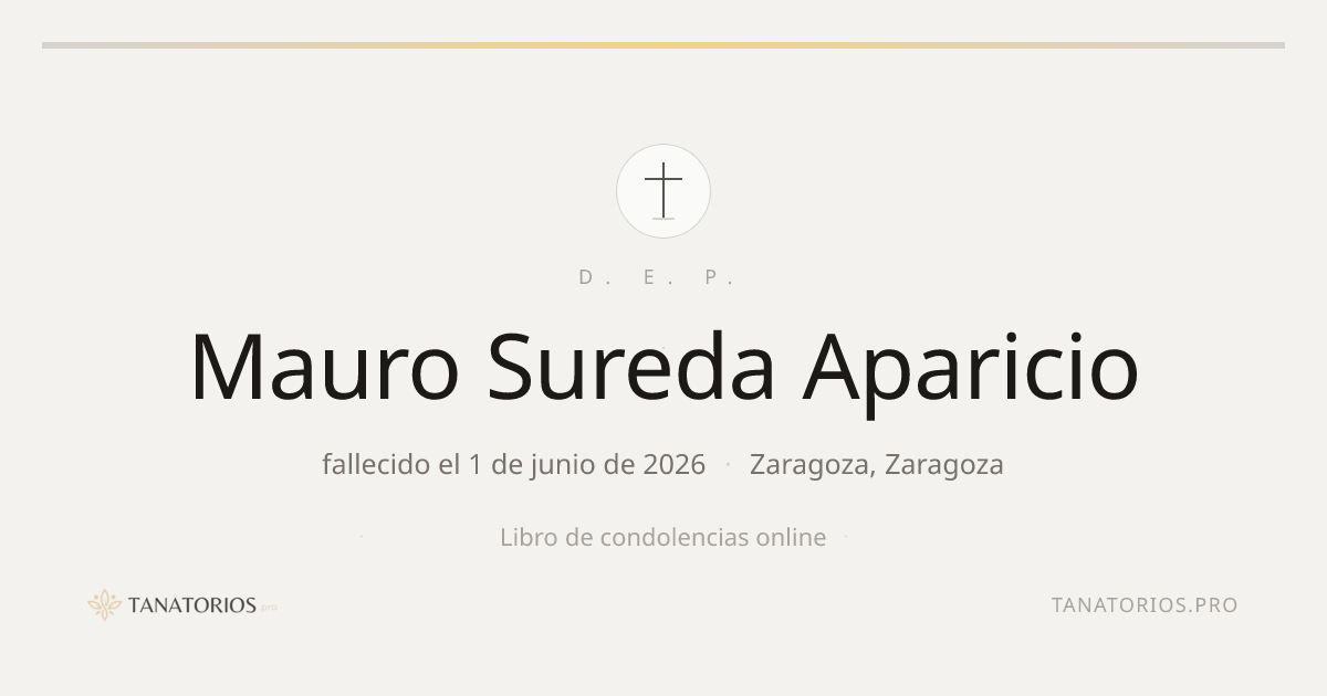 Memorial de Mauro Sureda Aparicio