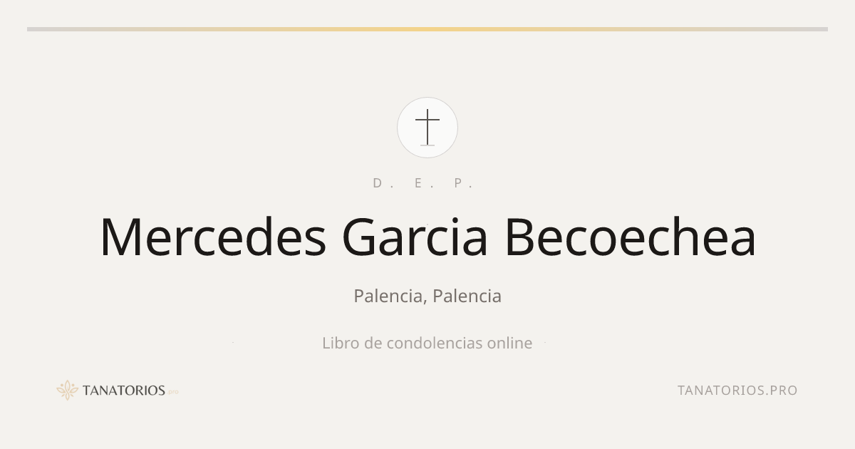 Memorial de Mercedes Garcia Becoechea