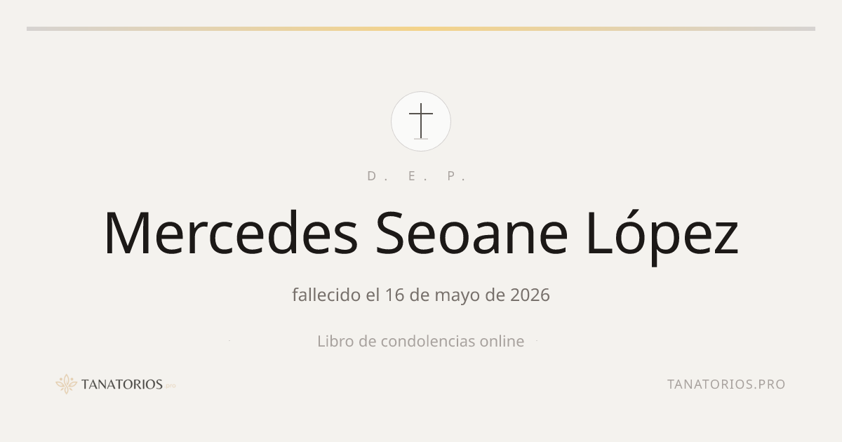 Memorial de Mercedes Seoane López