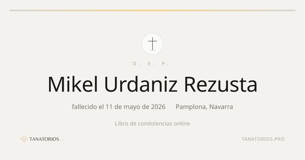 Memorial de Mikel Urdaniz Rezusta