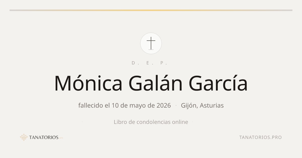 Memorial de Mónica Galán García