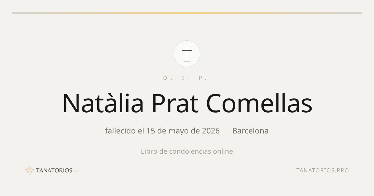 Memorial de Natàlia Prat Comellas