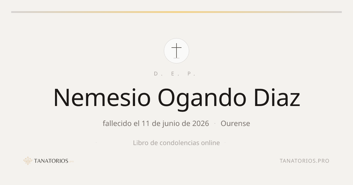 Memorial de Nemesio Ogando Diaz