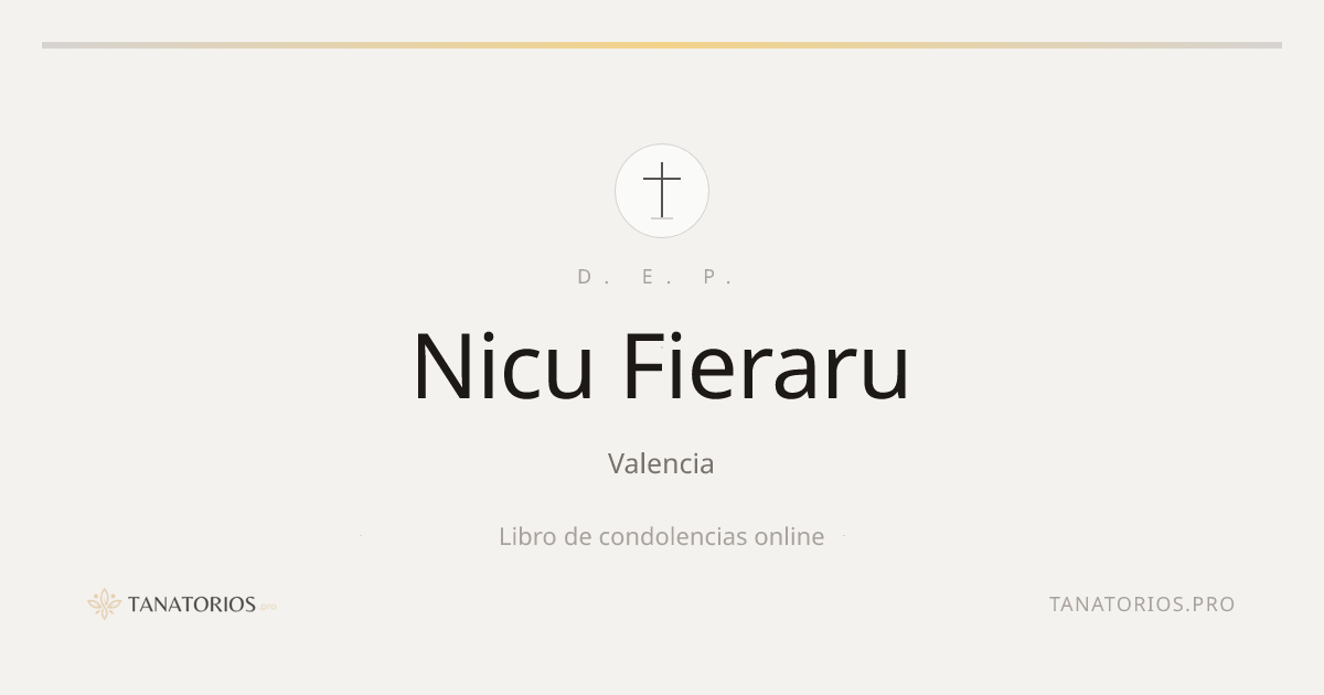 Memorial de Nicu Fieraru