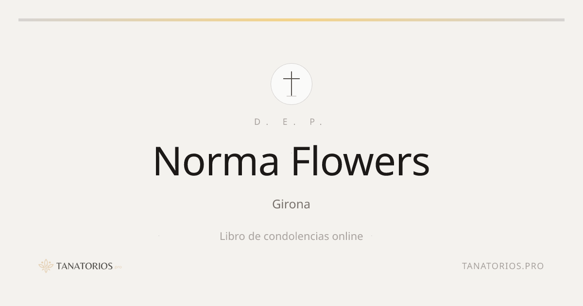 Memorial de Norma Flowers