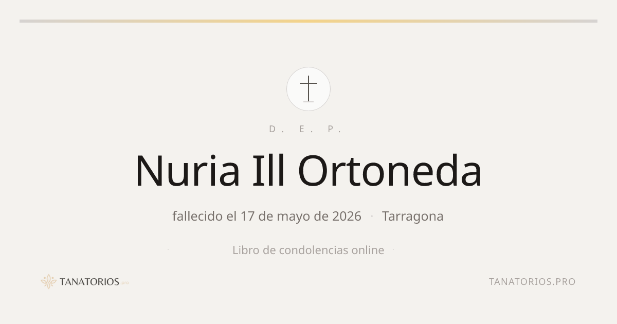 Memorial de Nuria Ill Ortoneda
