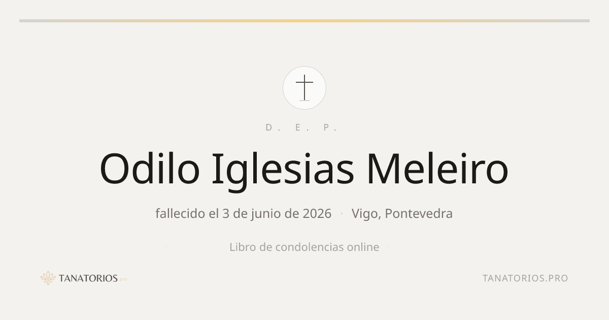 Memorial de Odilo Iglesias Meleiro