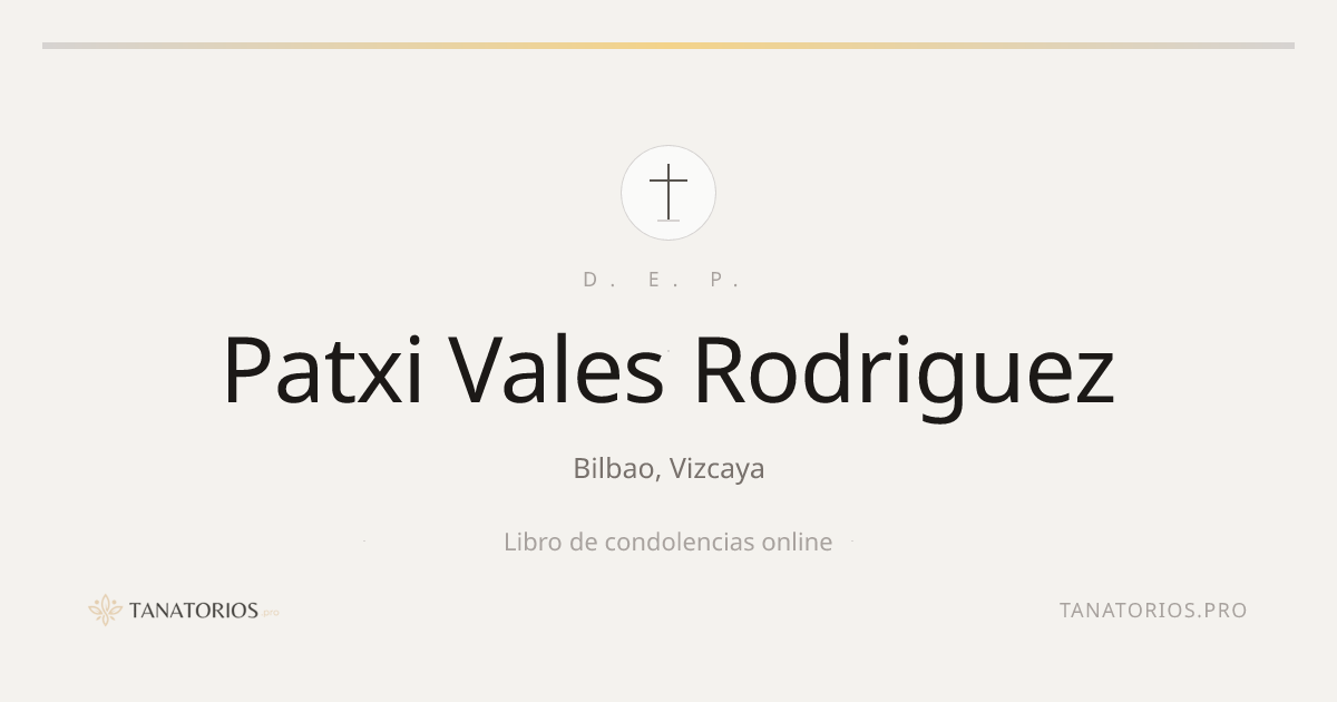 Memorial de Patxi Vales Rodriguez