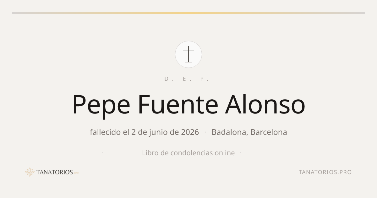 Memorial de Pepe Fuente Alonso