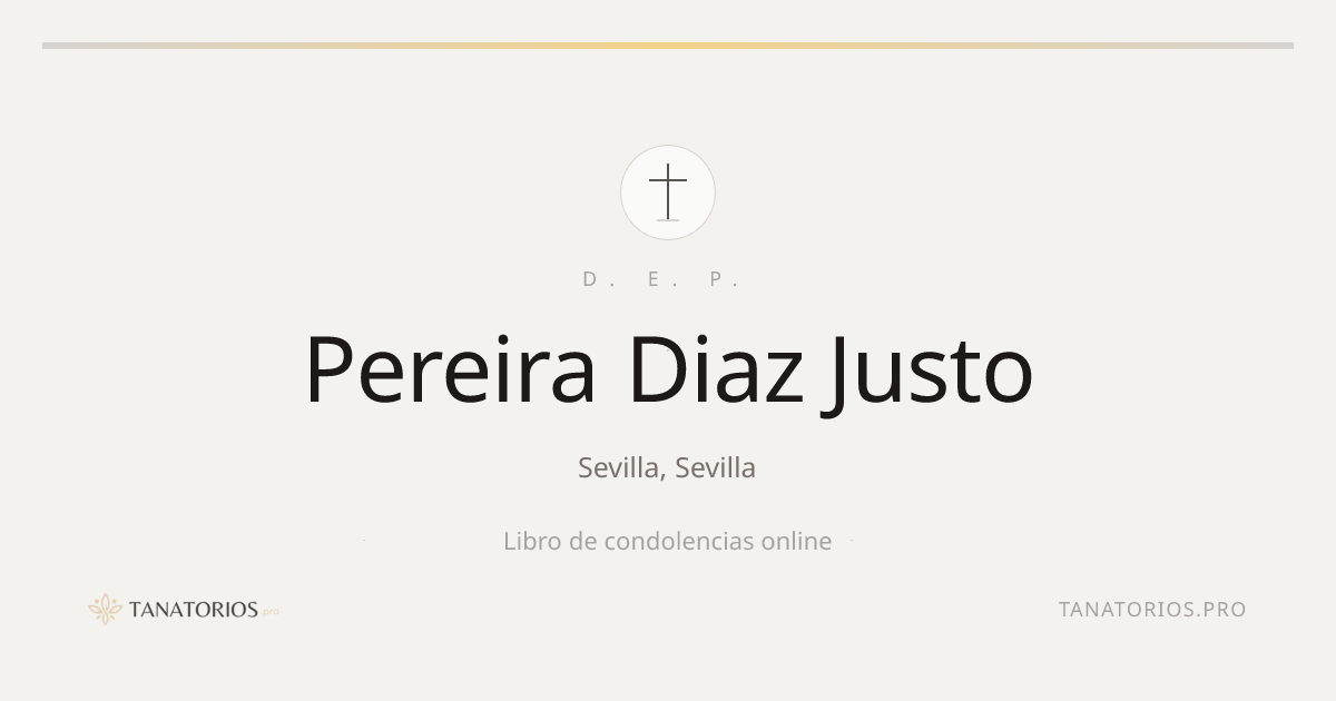 Memorial de Pereira Diaz Justo