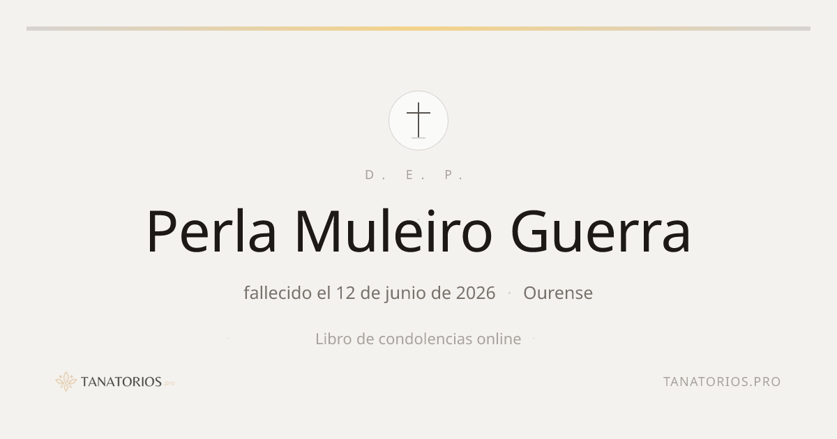 Memorial de Perla Muleiro Guerra