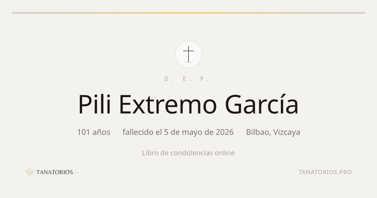 Memorial de Pili Extremo García