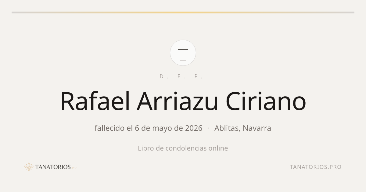 Memorial de Rafael Arriazu Ciriano