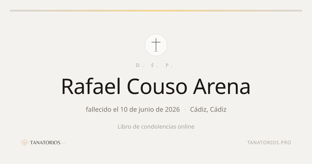 Memorial de Rafael Couso Arena