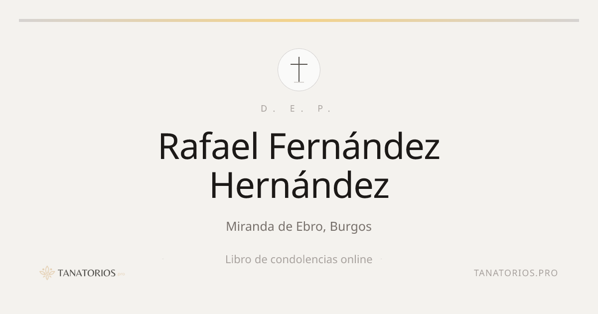 Memorial de Rafael Fernández Hernández