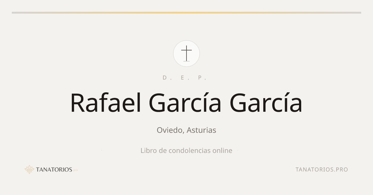 Memorial de Rafael García García