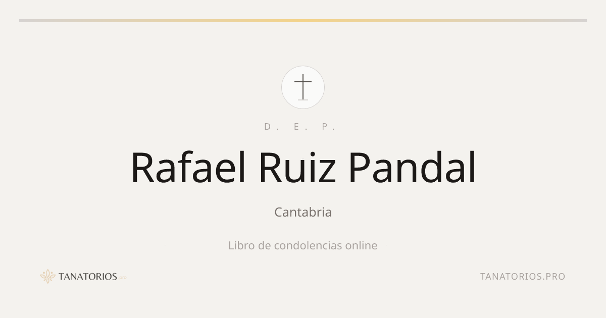 Memorial de Rafael Ruiz Pandal