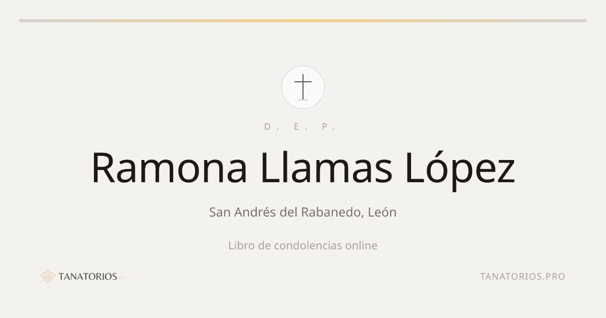 Memorial de Ramona Llamas López