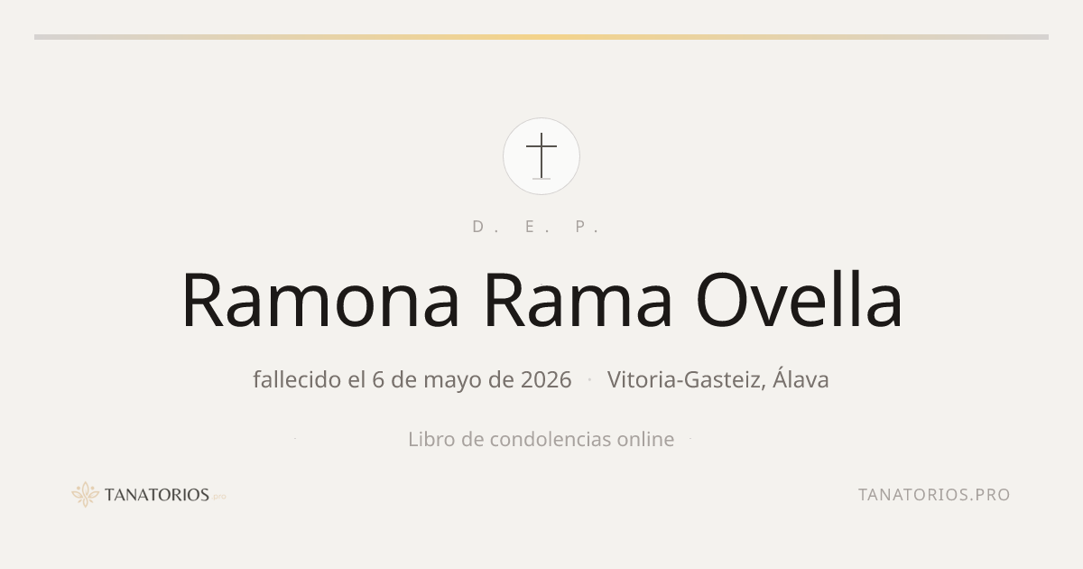 Memorial de Ramona Rama Ovella