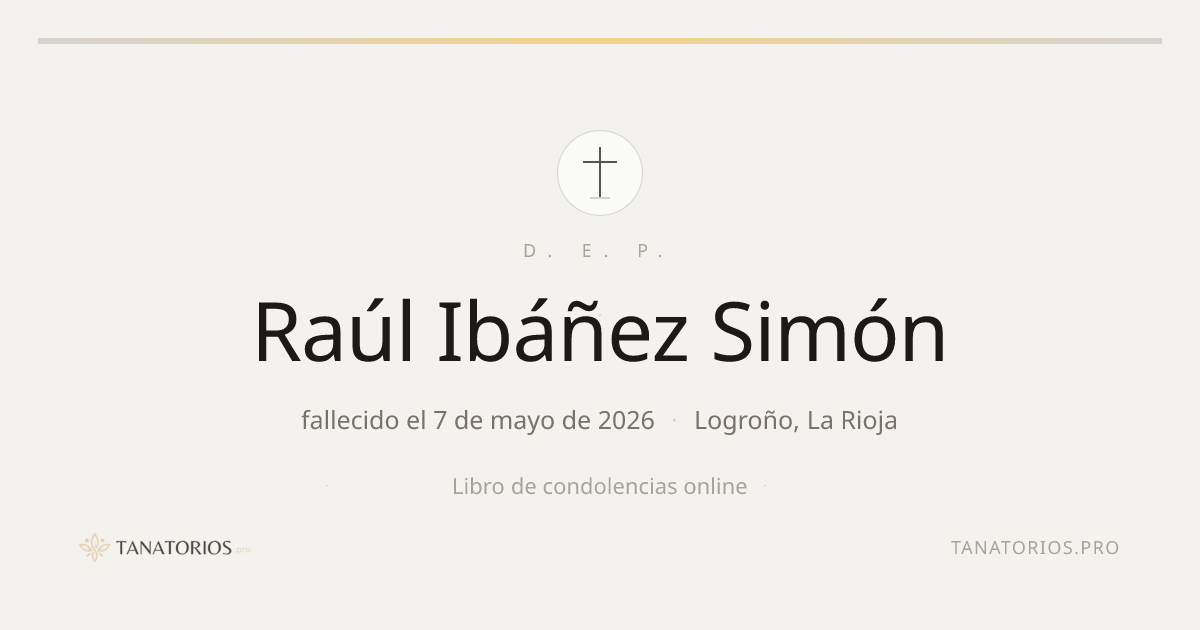 Memorial de Raúl Ibáñez Simón