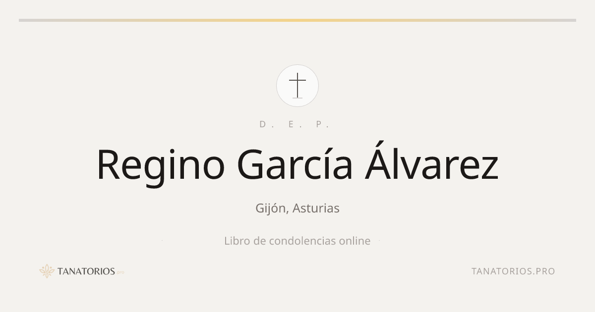 Memorial de Regino García Álvarez