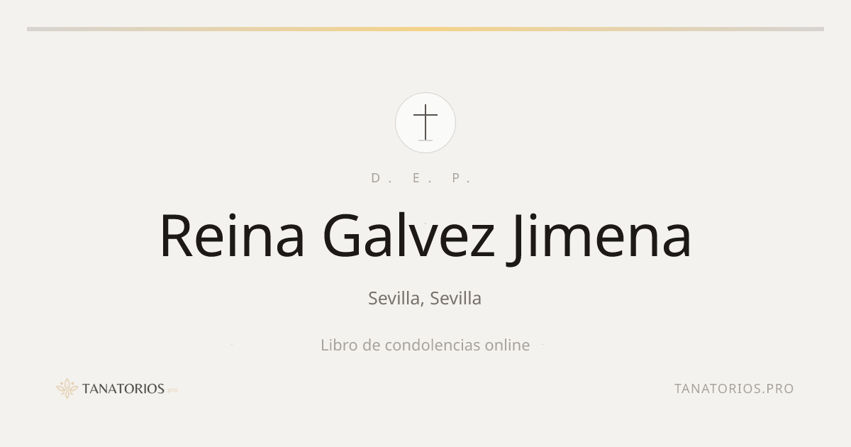 Memorial de Reina Galvez Jimena