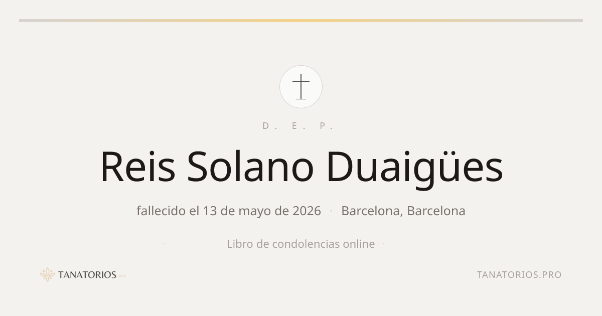 Memorial de Reis Solano Duaigües
