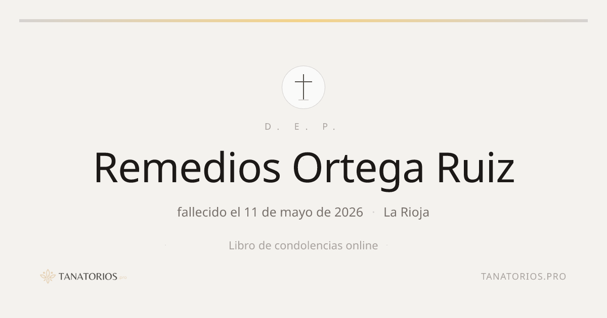 Memorial de Remedios Ortega Ruiz
