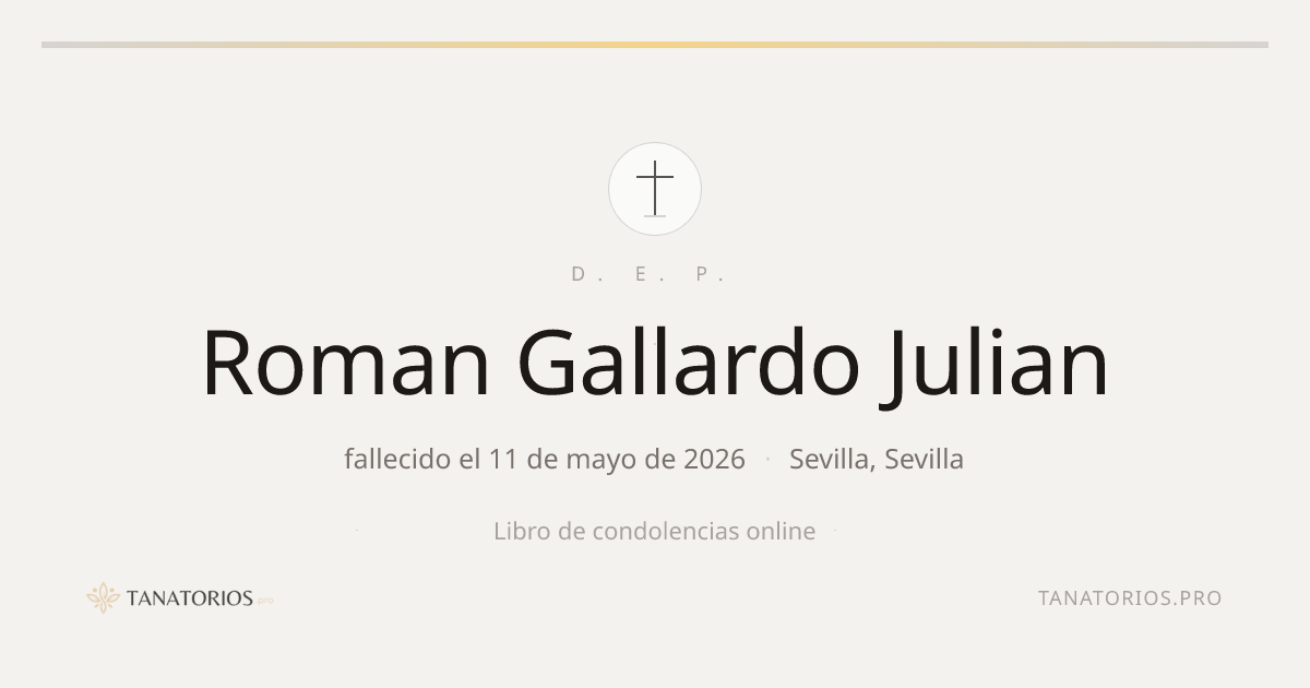 Memorial de Roman Gallardo Julian