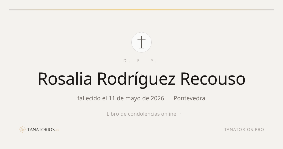 Memorial de Rosalia Rodríguez Recouso