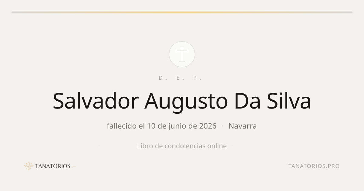 Memorial de Salvador Augusto Da Silva