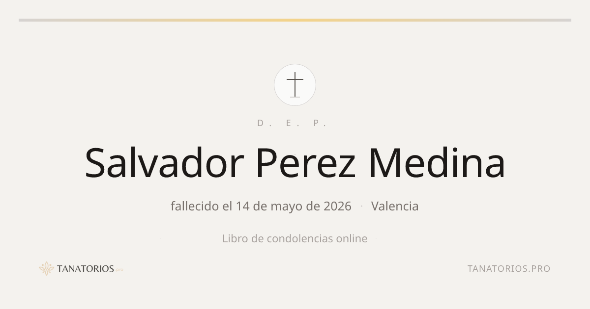 Memorial de Salvador Perez Medina