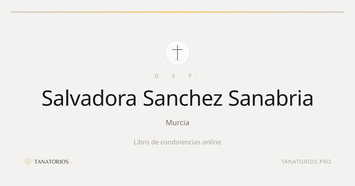 Memorial de Salvadora Sanchez Sanabria