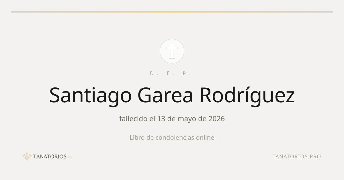 Memorial de Santiago Garea Rodríguez