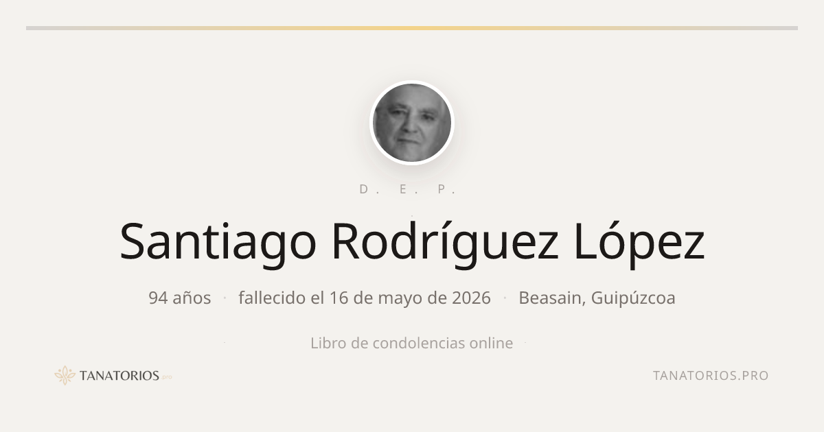 Memorial de Santiago Rodríguez López