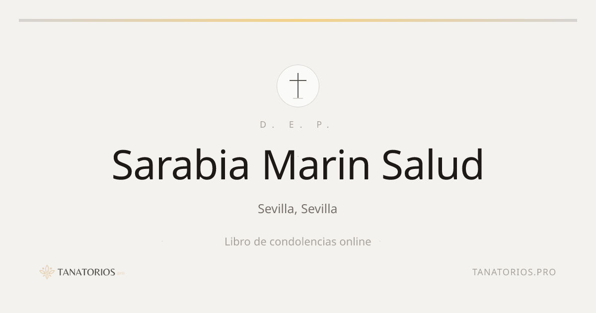 Memorial de Sarabia Marin Salud