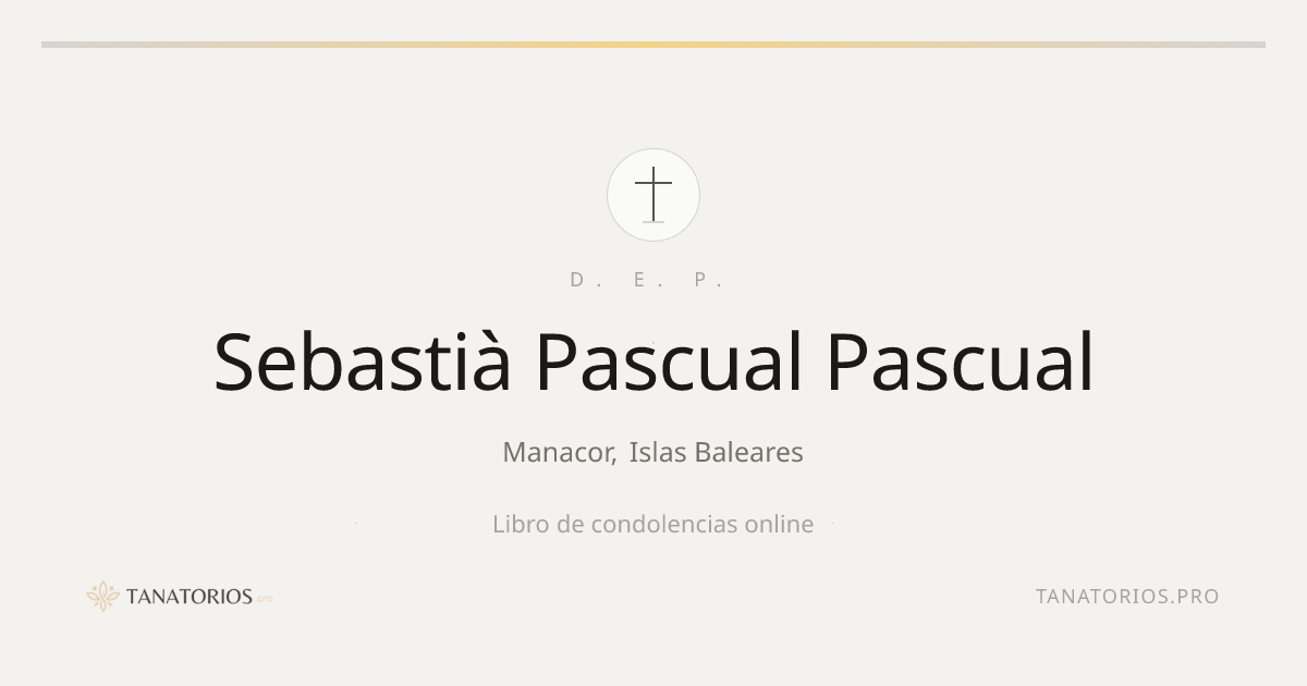 Memorial de Sebastià Pascual Pascual