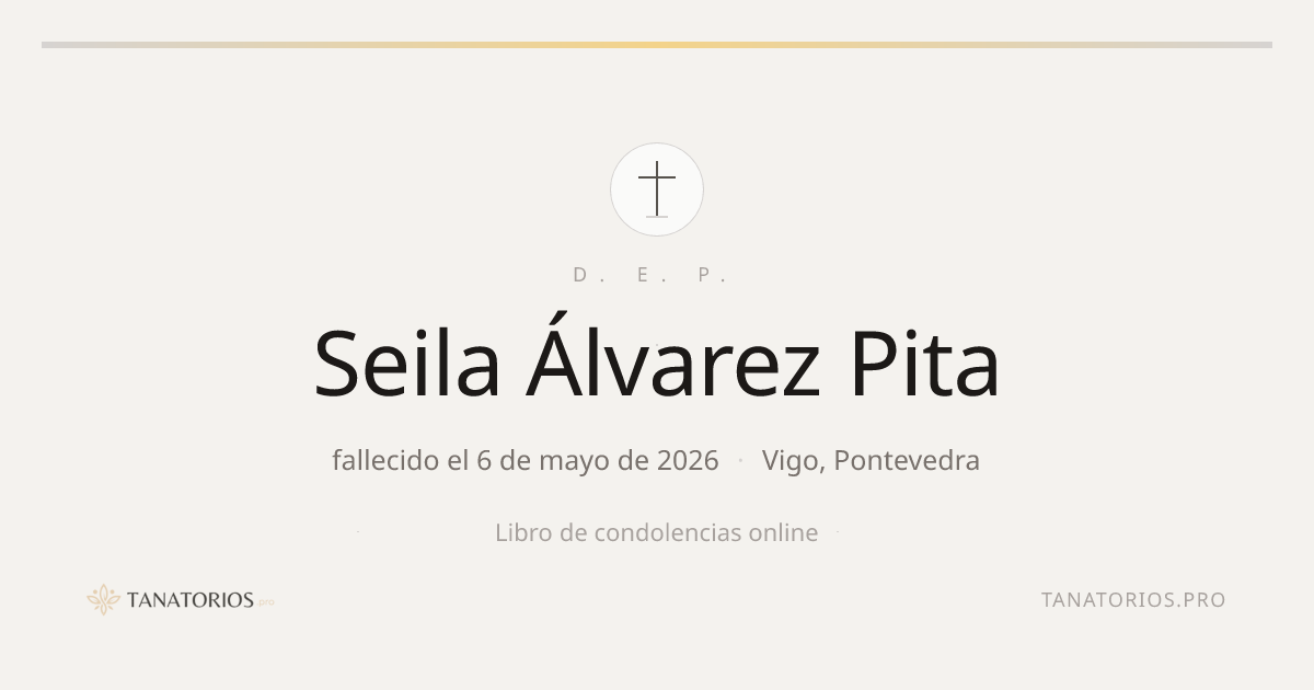 Memorial de Seila Álvarez Pita