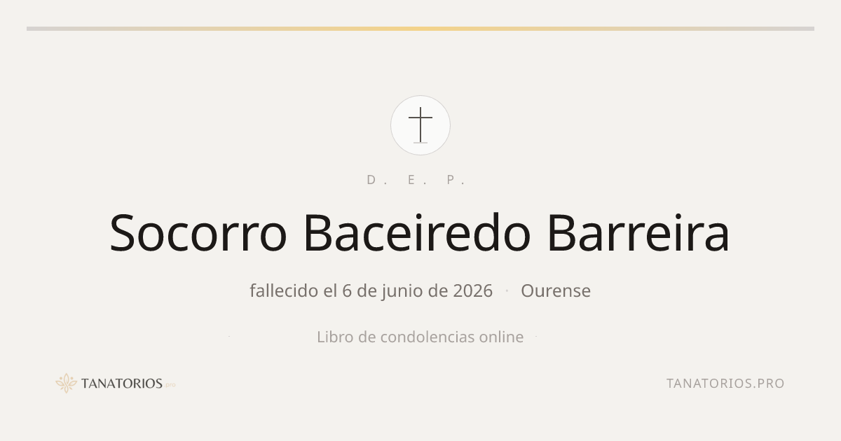 Memorial de Socorro Baceiredo Barreira