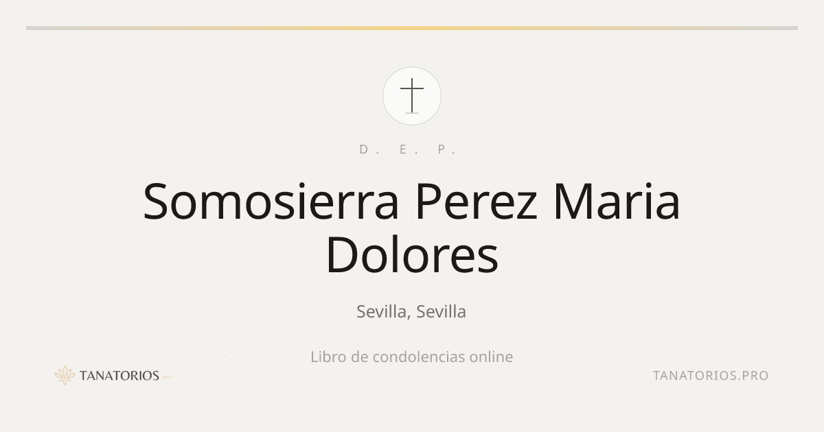 Memorial de Somosierra Perez Maria Dolores