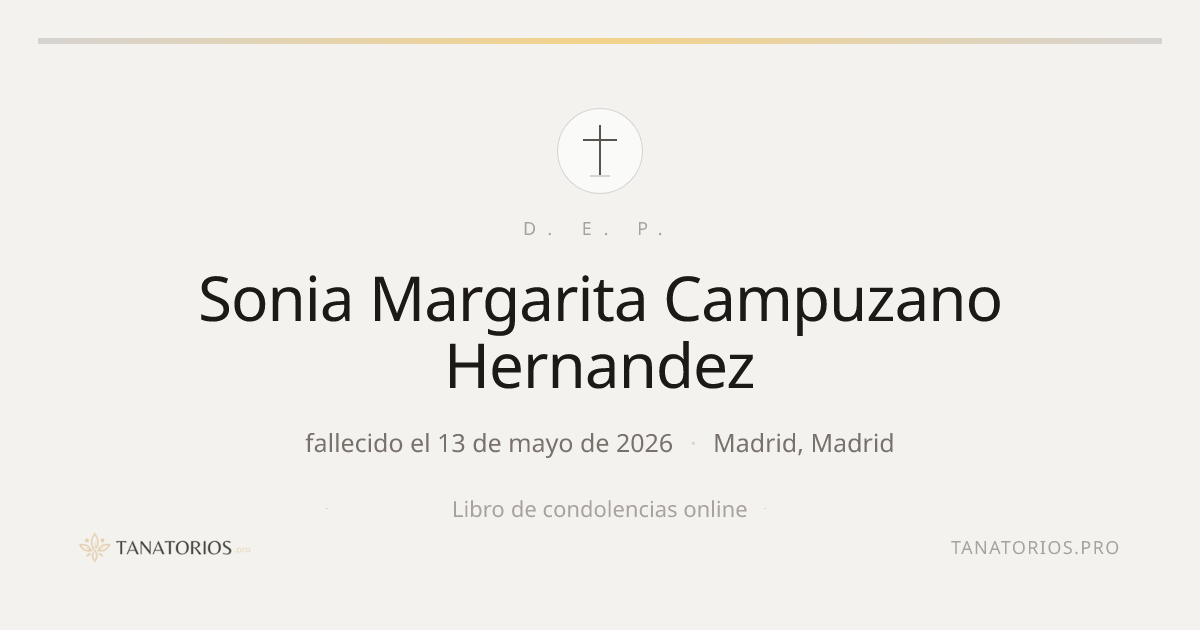 Memorial de Sonia Margarita Campuzano Hernandez