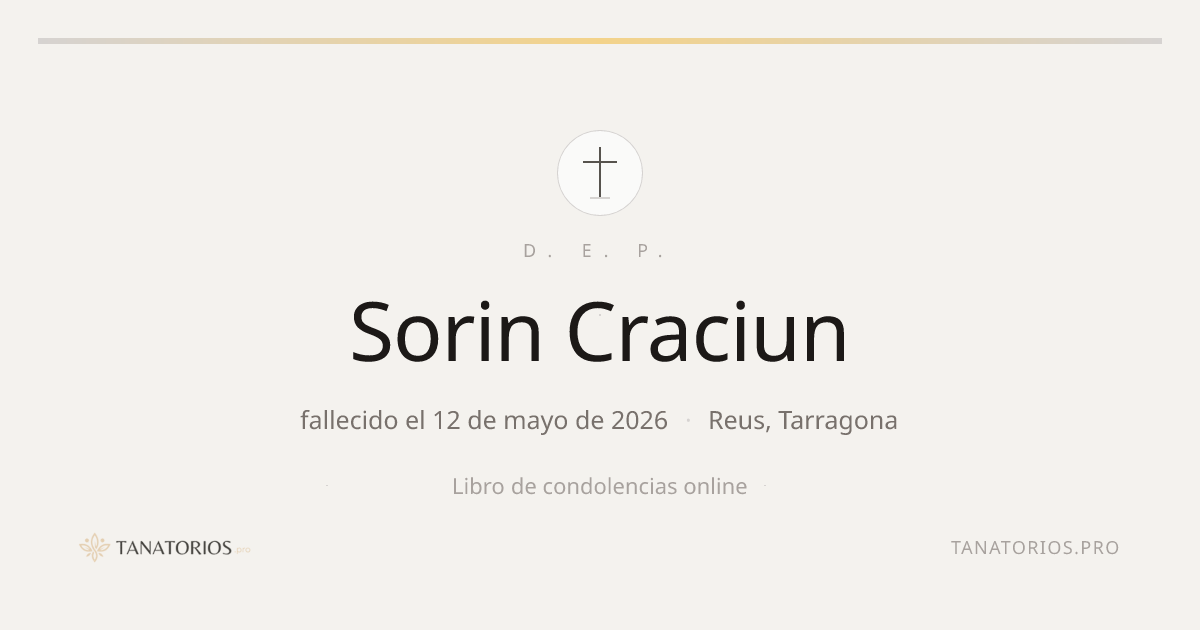 Memorial de Sorin Craciun